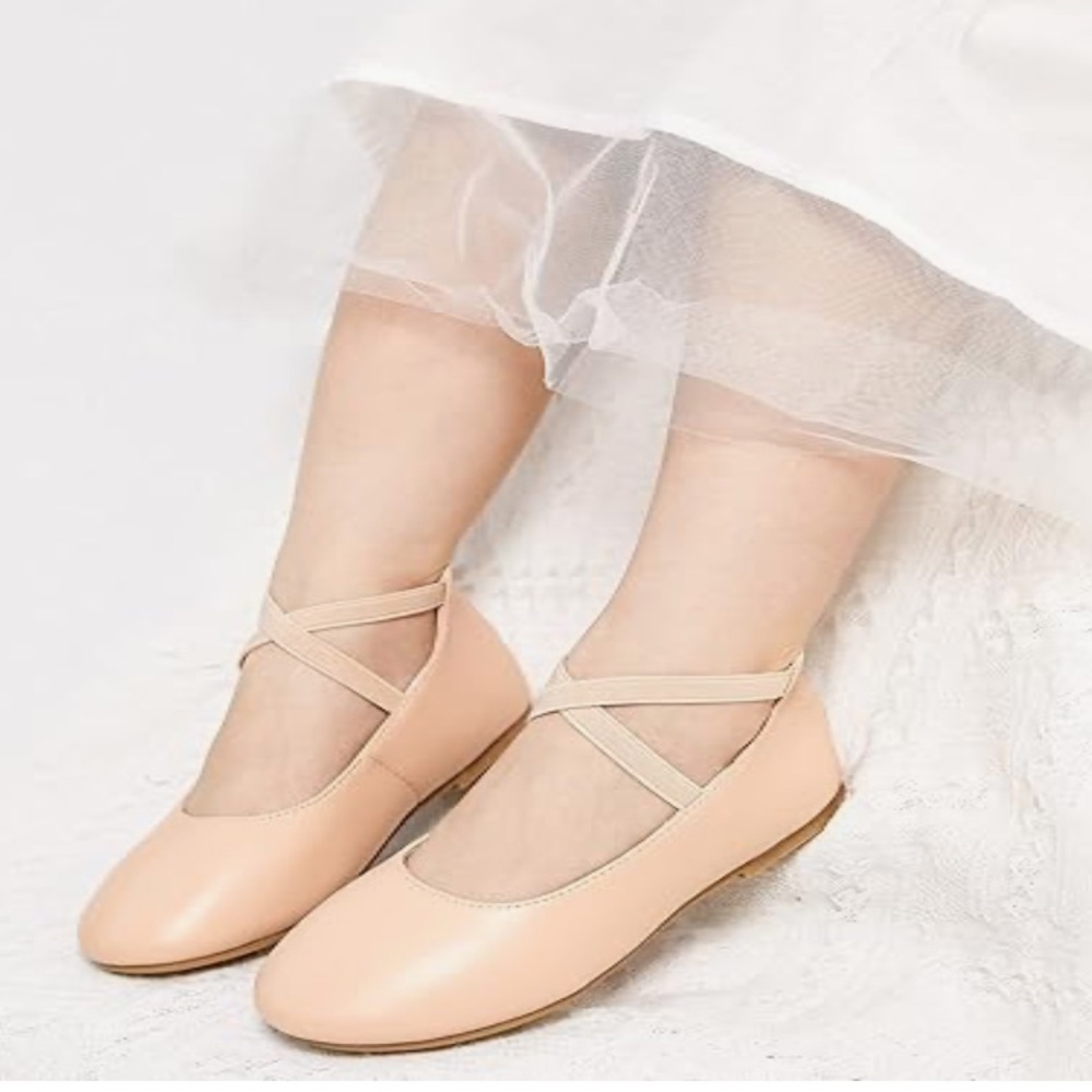 Chic Nude Ballet Flats NWOT